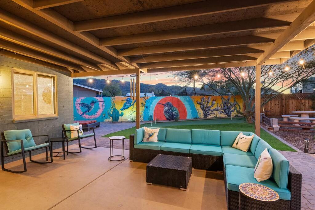 The Hummingbird House, Sauna & Mountain Views! Phoenix Luaran gambar