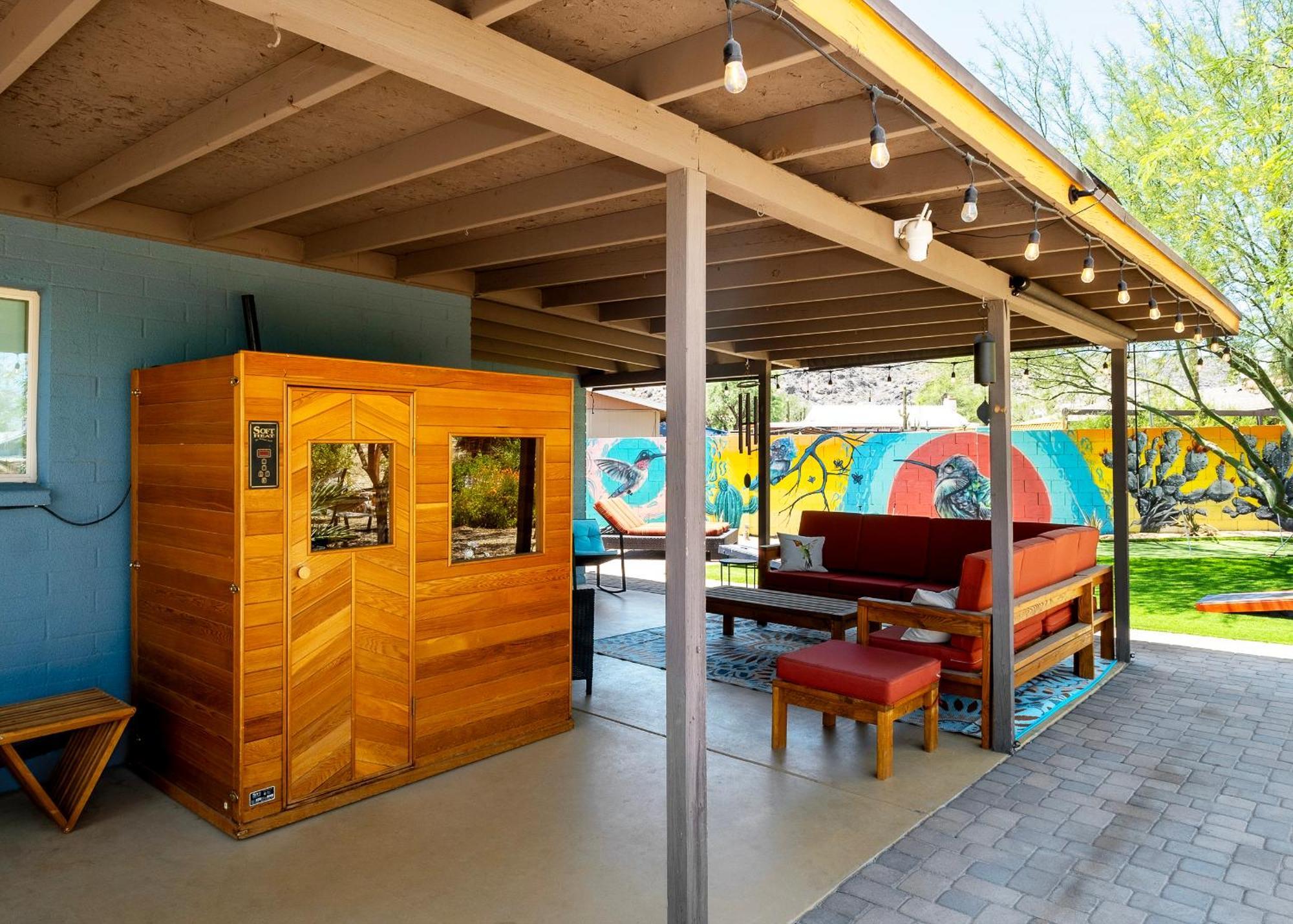 The Hummingbird House, Sauna & Mountain Views! Phoenix Luaran gambar
